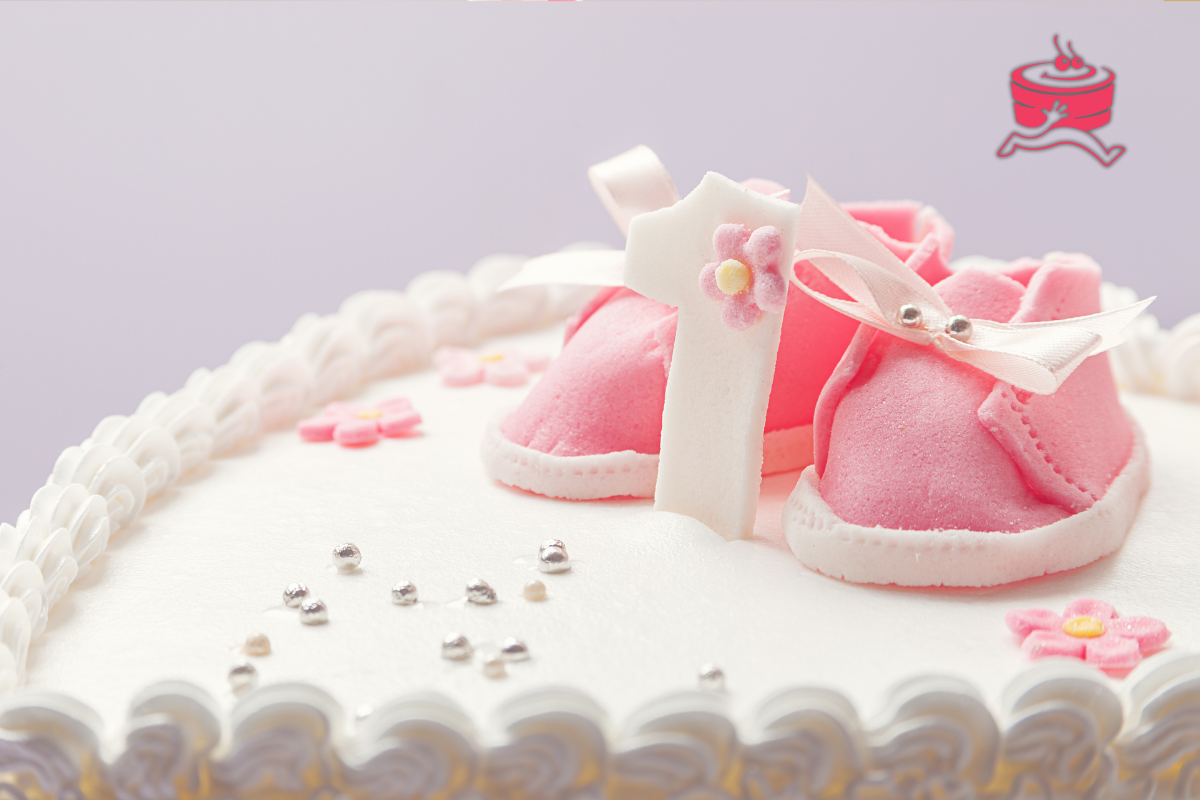 6 Month Birthday Cake Design Ideas for Baby