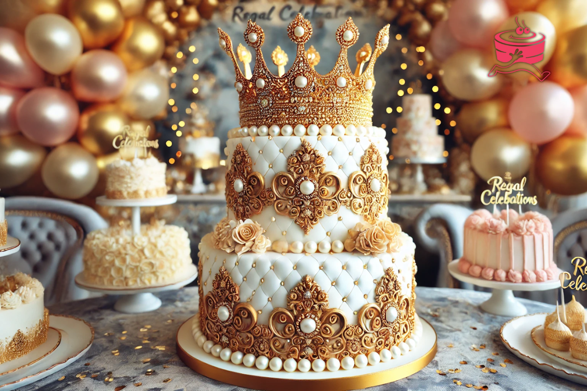 Crown Cake Ideas and Designs