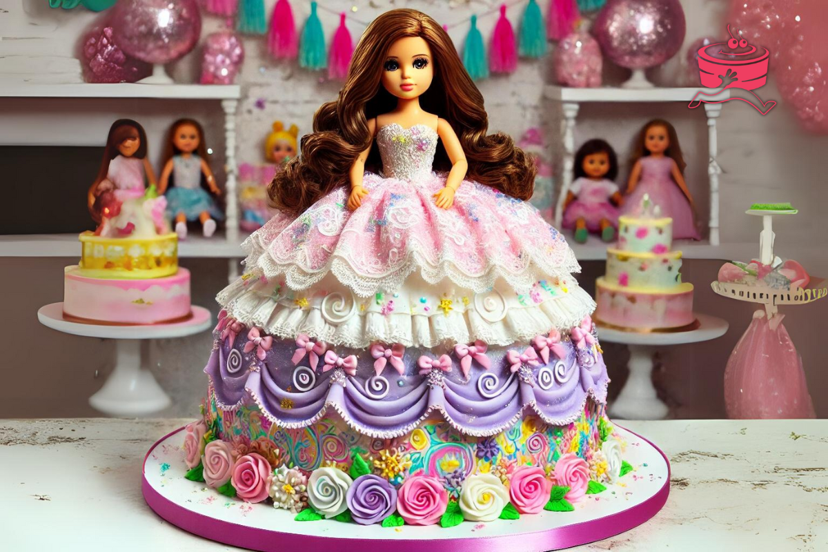 How to Create a Stunning Barbie Girl Cake Design Guide WarmOven Blog