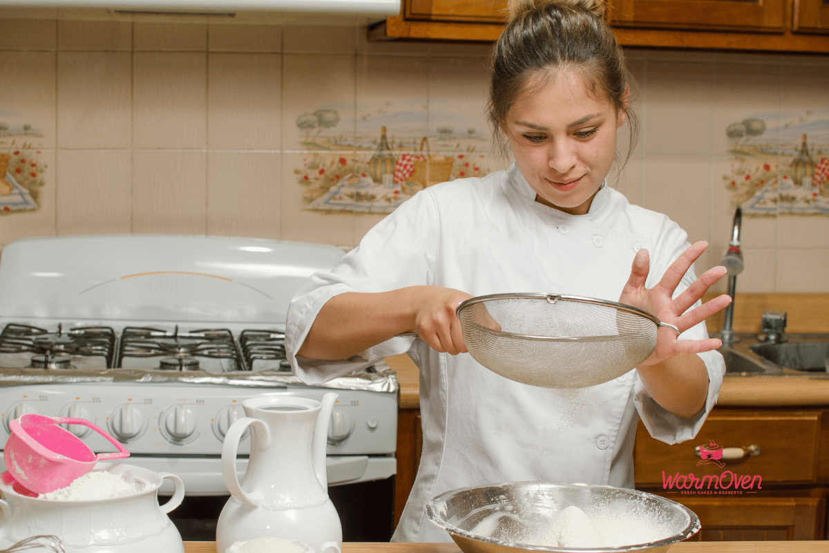 which flour is used to make cake