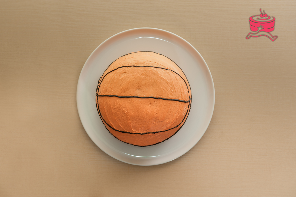 Simple Basketball Cake Ideas