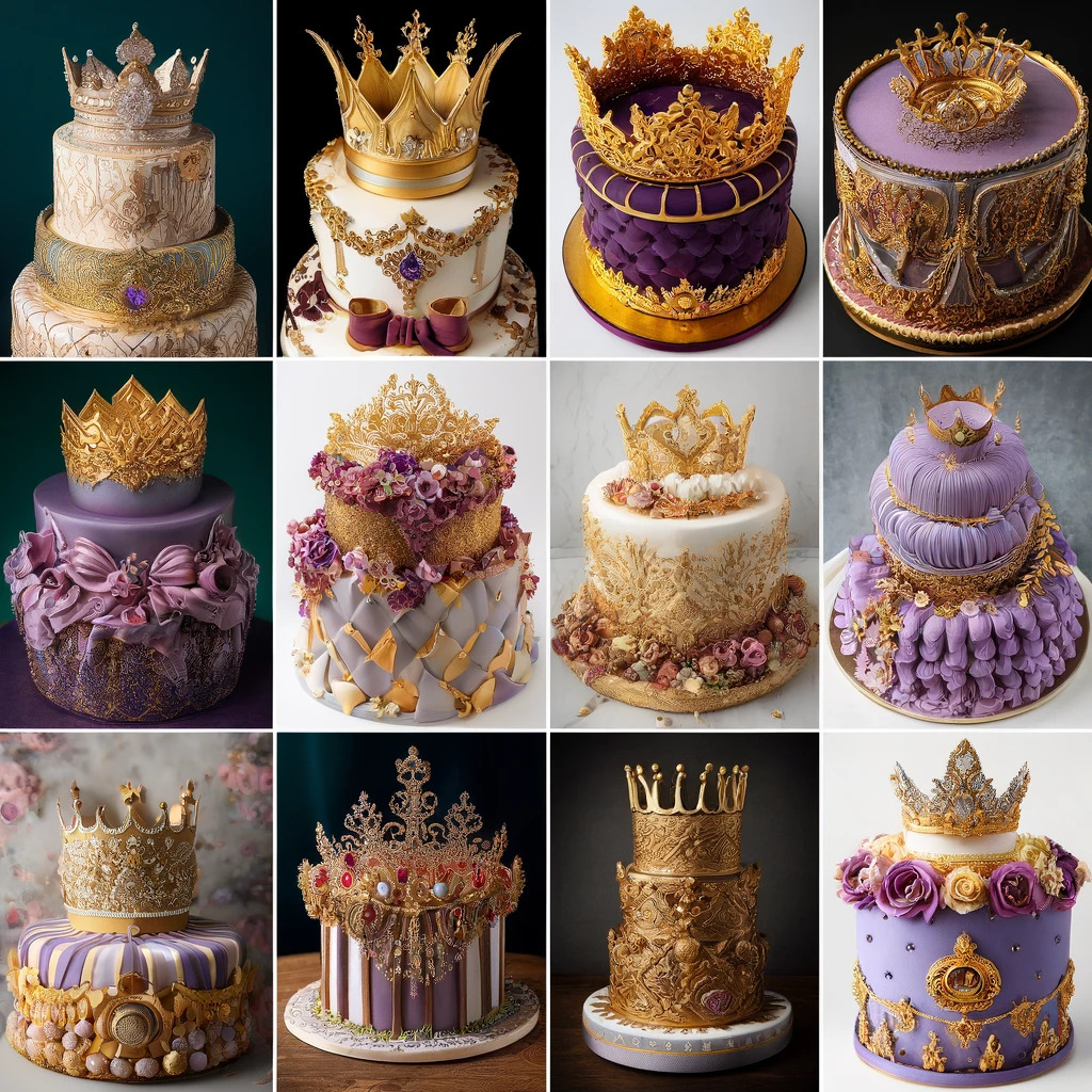 Queen Birthday Cake Images