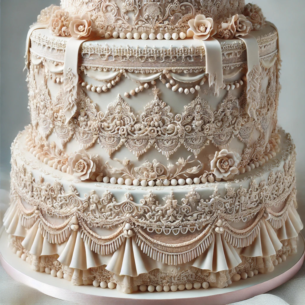 Royal Icing and Sugar Veil Lace