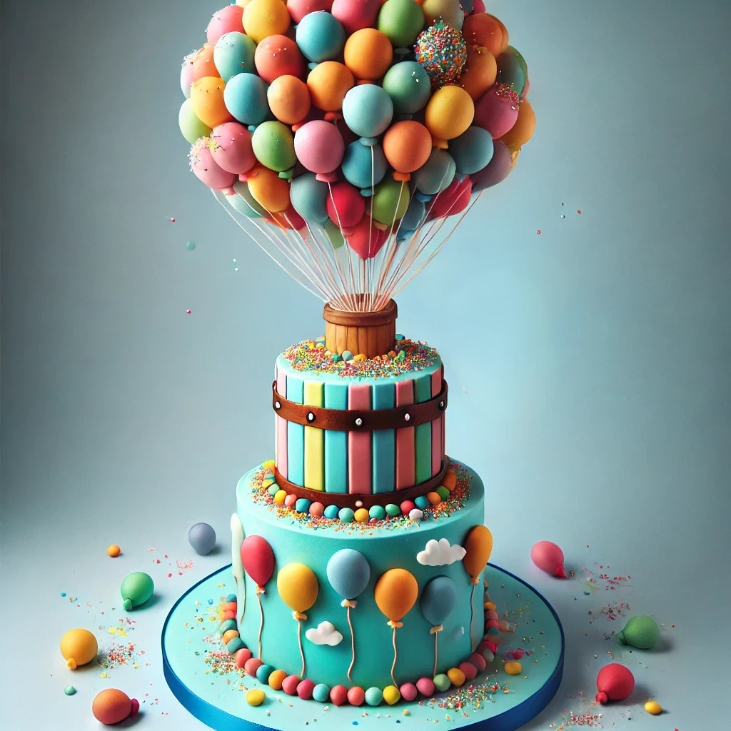 Advanced Balloon Cake Designs