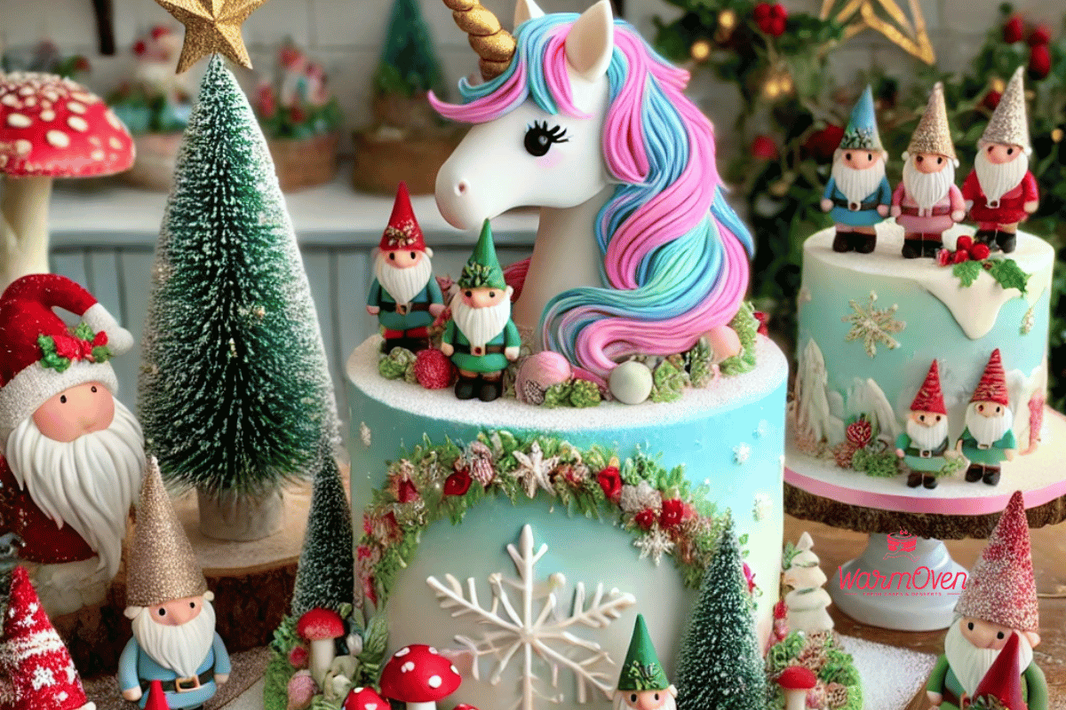 novelty christmas cake designs