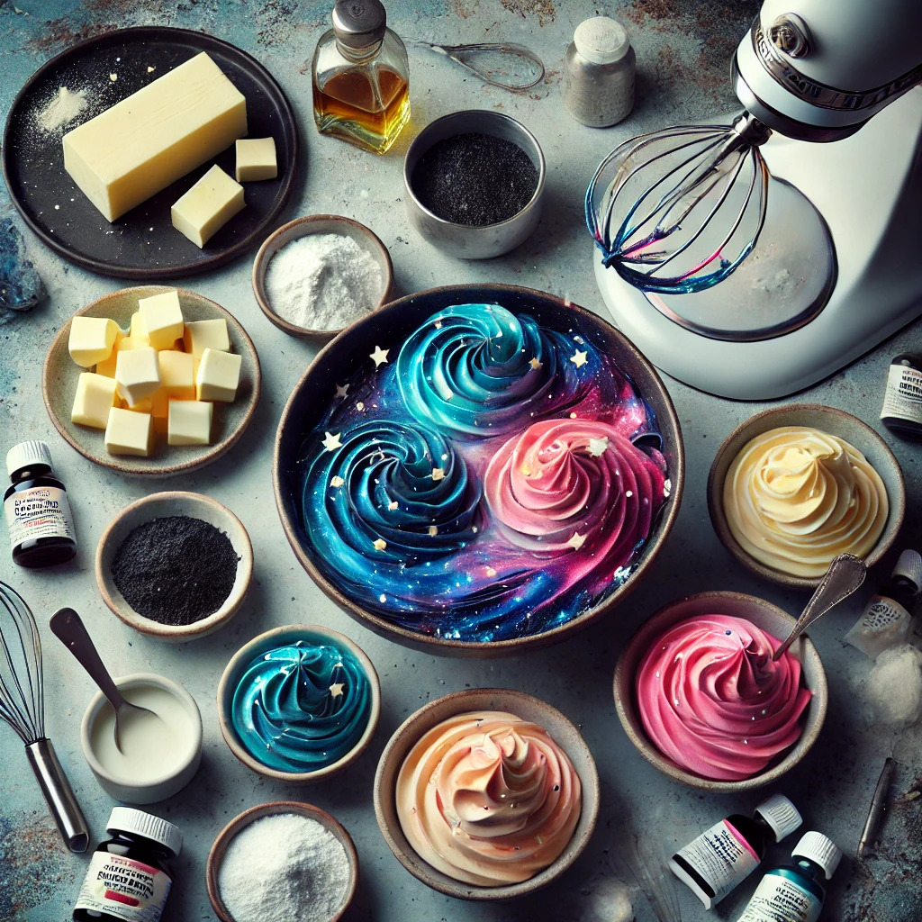 Making the Galaxy Frosting