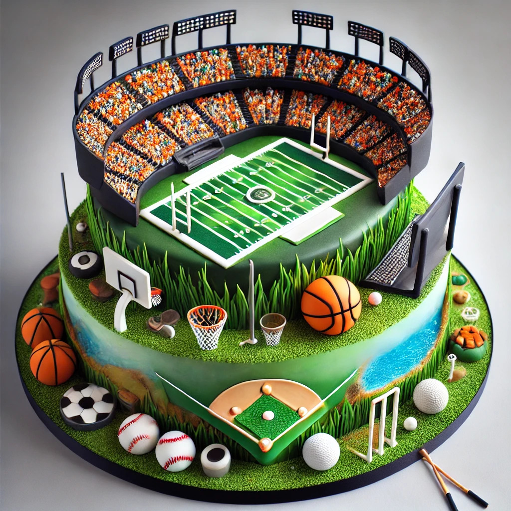 Sports-Themed Cakes