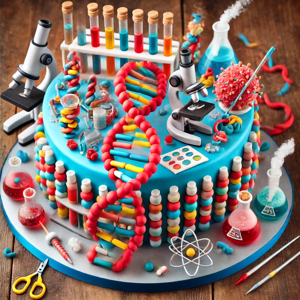 Additional Fun and Interactive Elements in science cake