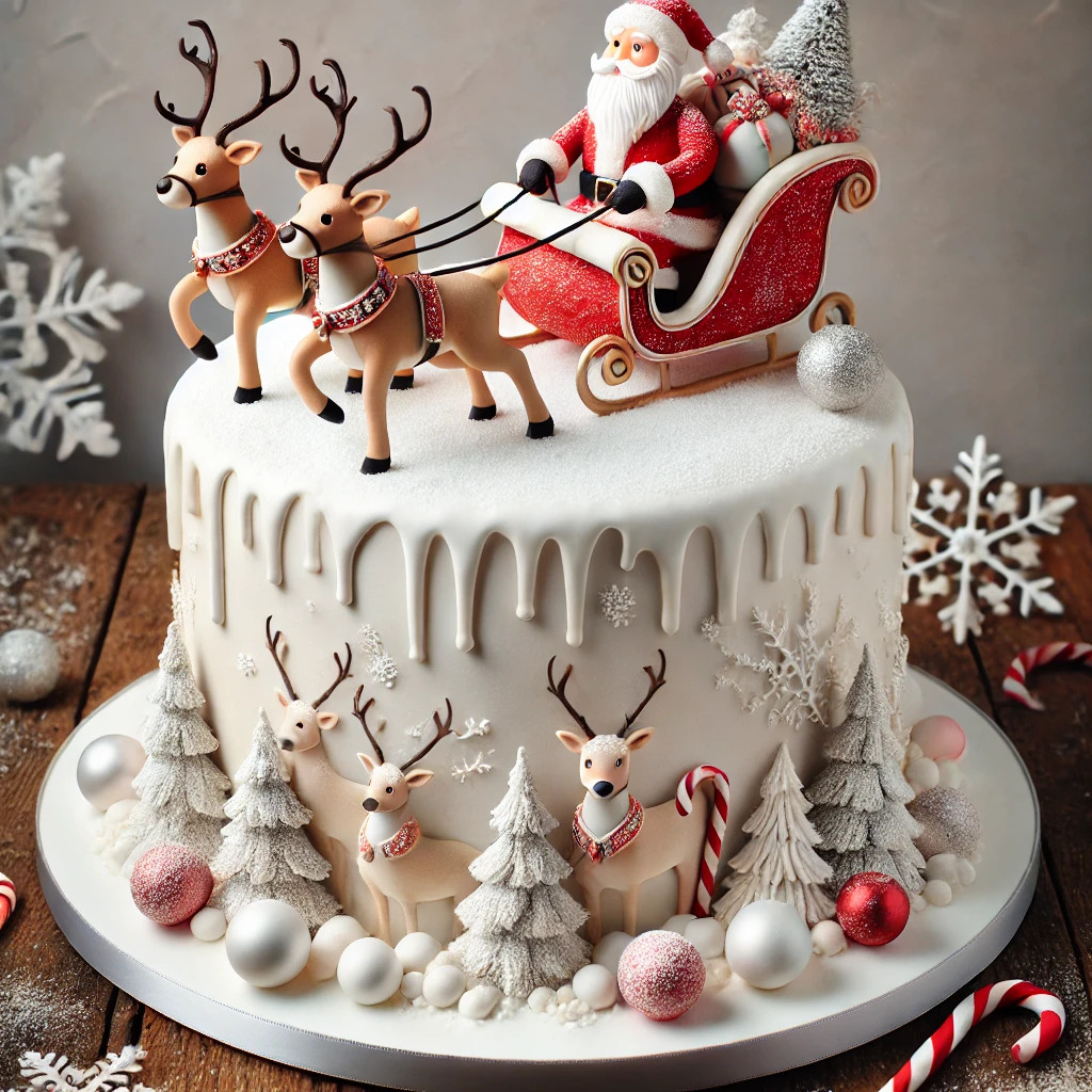 Christmas Cake Decoration Ideas and Designs