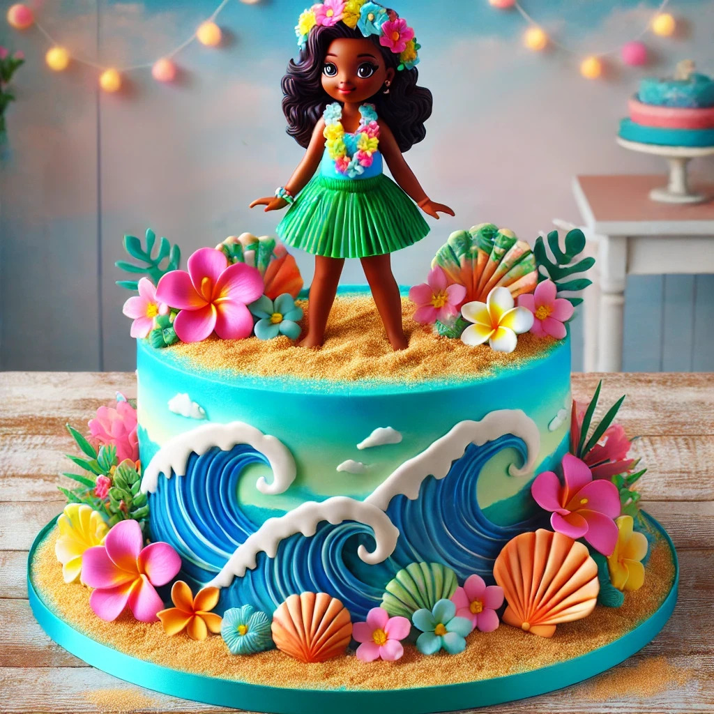 DIY Moana Cake Design Ideas