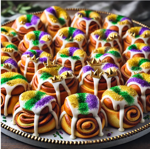 Miniature King Cakes