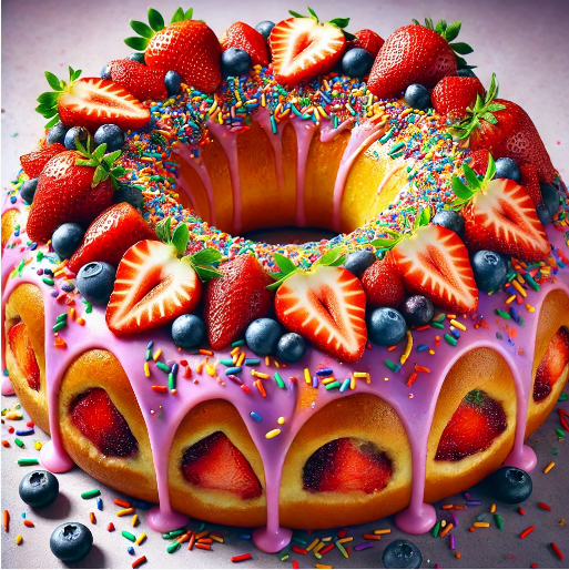 Fruit-Filled King Cake