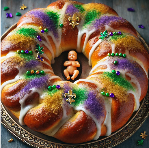 Classic Cinnamon King Cake