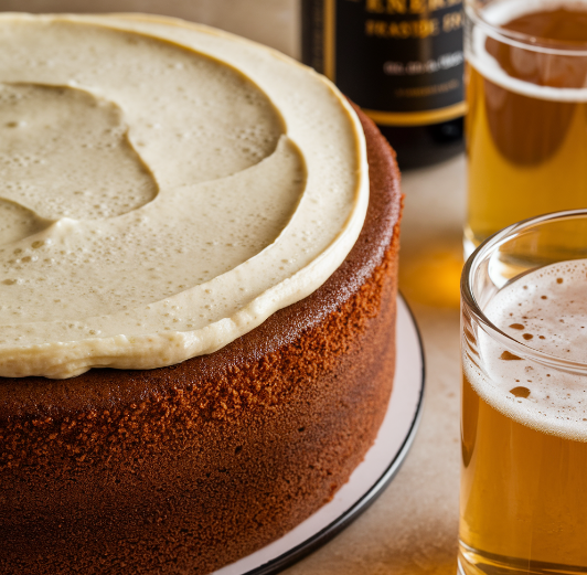 Incorporating Beer in Both Cake and Frosting