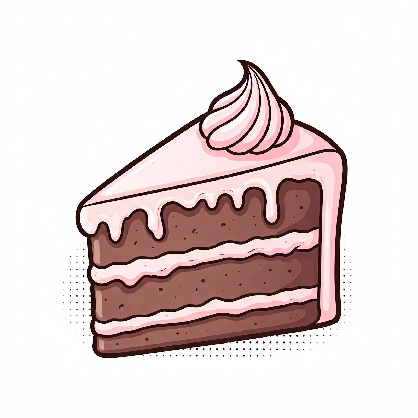  Cake Slice Comic Cakes